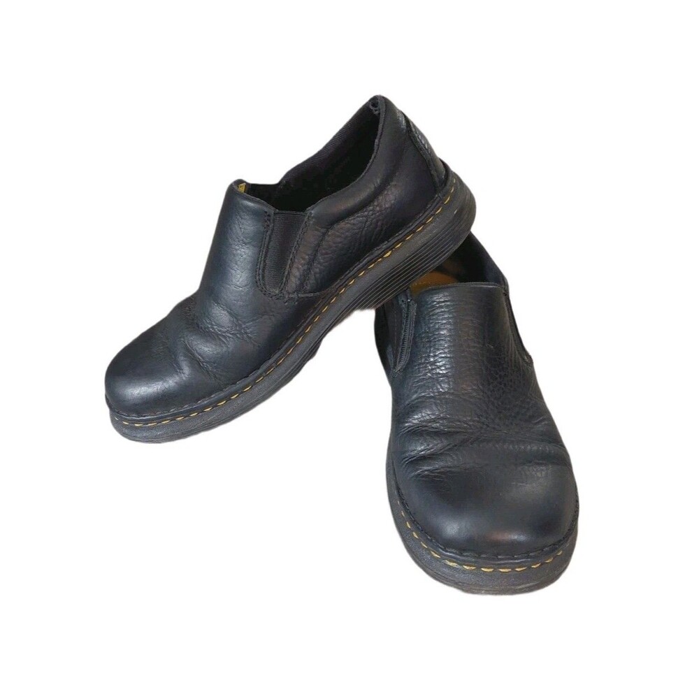 Dr Martens Men's Tipton Casual Shoes Size 9 Black Leather Softwair Shoes